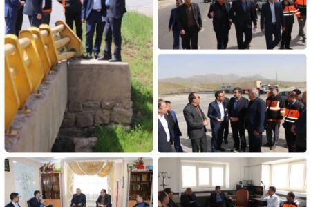 بازدید از احداث و ساخت راهدارخانه گردنه اسدآباد