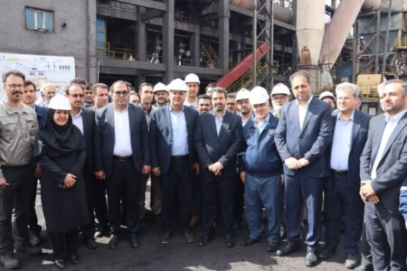 رشد ظرفیت تولید و چالش‌های انرژی در کارخانه گندله‌سازی اسدآباد