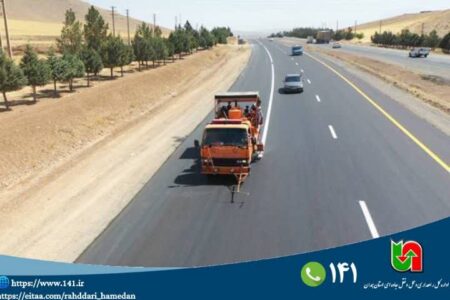 ایمن‌سازی بیش از ۲۵ نقطه حادثه‌خیز در آستانه سفرهای تابستانی و اربعین حسینی در ملایر