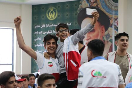 سیزدهمین مرحله استانی «المپیاد آماده» در همدان برگزار شد