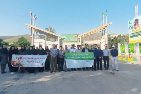 همایش پیاده‌روی کارکنان اداره کل منابع طبیعی همدان به مناسبت سوم خرداد