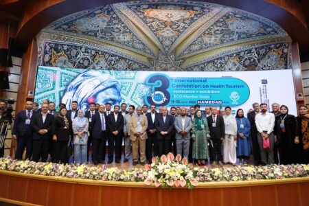 آیین افتتاحیه سومین کنفوبیشن گردشگری سلامت کشورهای عضو اکو در همدان برگزار شد