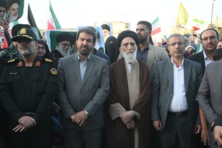 حضور با شکوه تجمع بزرگ مردمی «بشارت فتح» در همدان