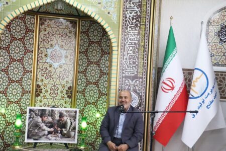 مراسم بزرگداشت سالروز آزادسازی خرمشهر در نیروگاه شهید مفتح همدان برگزار شد