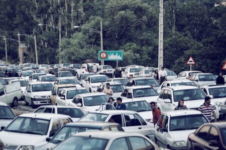 ساماندهی میدان گنجنامه با هدف رفع ترافیک ایام پیک سفر