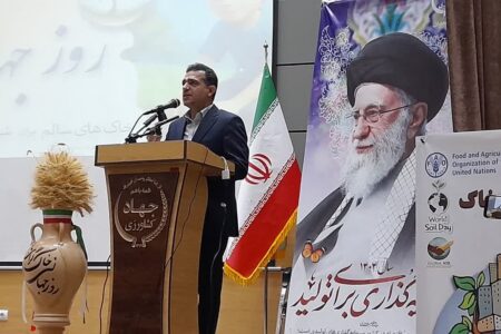کلید امنیت غذایی، حفظ خاک و مدیریت آب است