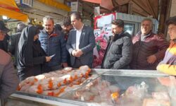 حضور میدانی معاون هماهنگی امور اقتصادی استاندار همدان در بازار و تشدید نظارت بر فعالیت‌های صنفی